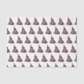 Barred Rock Tissue Paper Tissuepapier