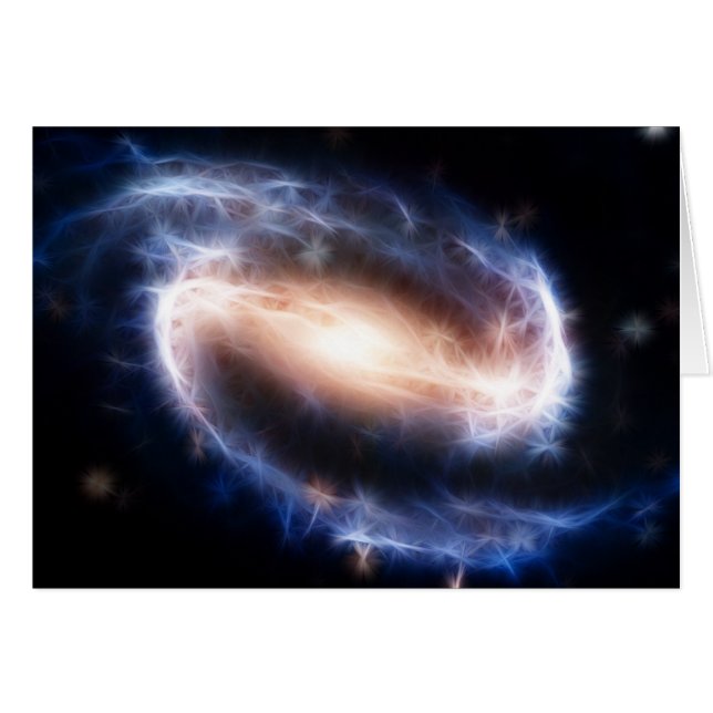 Barred Spiral Galaxy (Voorkant Horizontaal)