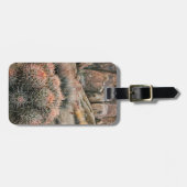 Barrel Cactus in Californië Bagagelabel (Voorkant horizontaal)