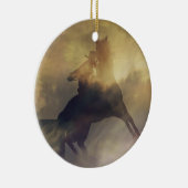 Barrel Racer Gift Ornament (Rechts)