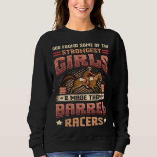 Barrel Racer Girl Barel Racing Trui