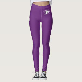 "Barrel Racer"-Leggings met White B&BE-Logo Leggings