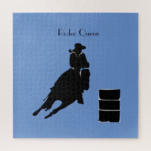 Barrel Racer Legpuzzel (Verticaal)