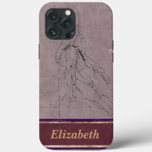 Barrel Racer (Mauve) iPhone 13 Pro Max Hoesje