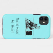 Barrel Racer op het hart Case-Mate iPhone Case (Achterkant (horizontaal))
