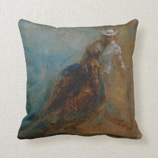 Barrel Racer Pillow Kussen