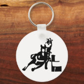 Barrel Racer Sleutelhanger (Voorkant)