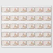 Barrel Racing Cadeaupapier (Vlak)