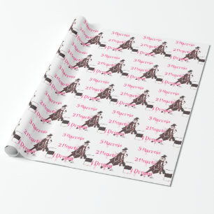 Barrel Racing Cadeaupapier