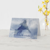 Barrel Racing Carte Anniversaire (Fleur jaune)