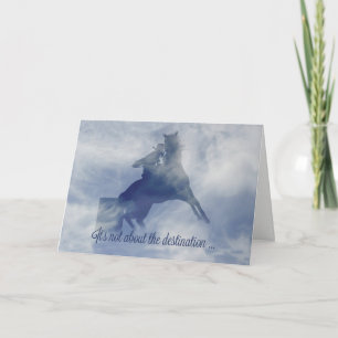 Barrel Racing Carte Anniversaire