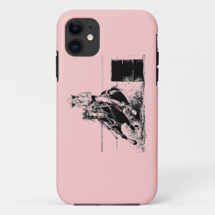 Barrel Racing Horse iPhone 11 Hoesje