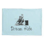 Barrel Racing Horse & Rider - Dream Ride Kussensloop (Achterkant)