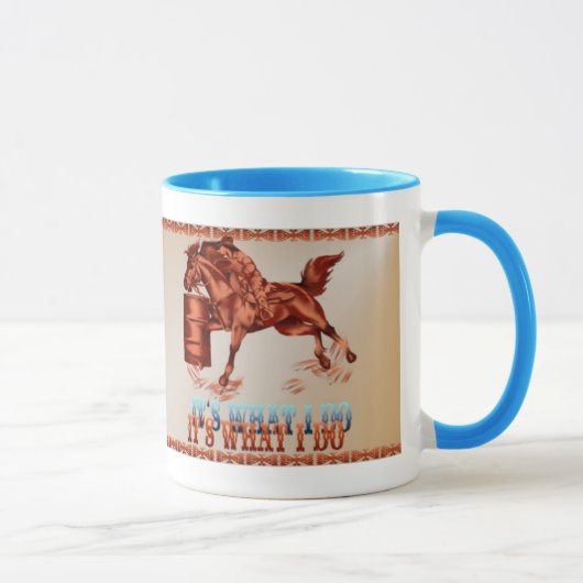 Barrel Racing_It's is wat ik doe met Mokken (Rechts)