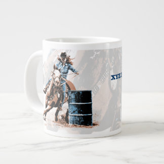 Barrel Racing Jumbo Beker