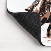 Barrel Racing Muismat (Hoek)