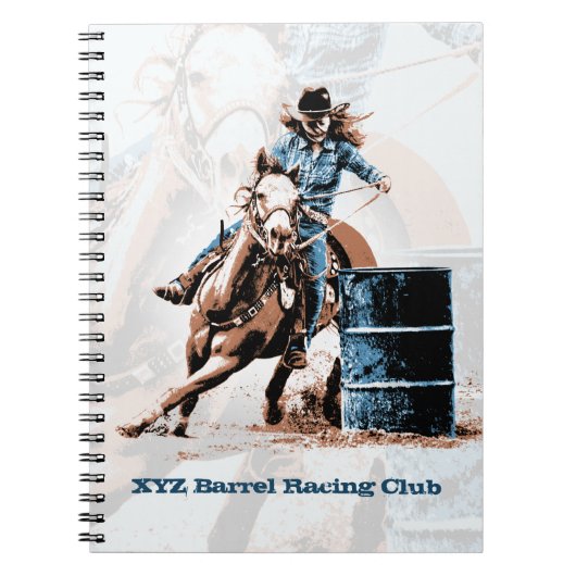 Barrel Racing Notitieboek (Voorkant)