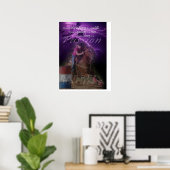 Barrel Racing Poster (Thuiskantoor)
