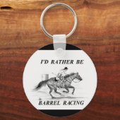 Barrel Racing Sleutelhanger (Voorkant)