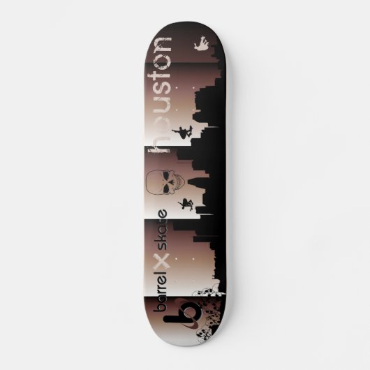 Barrel X Schaats Houston Skateboard (Voorkant)