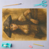 Barrelbound Pirate – Pirate Woman Decoupage Tissuepapier (Craft)