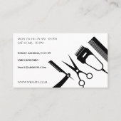 Barres outils forme carte de visite (Dos)