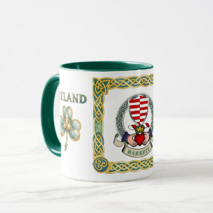 Barrett Claddagh Ierse Schild Mok