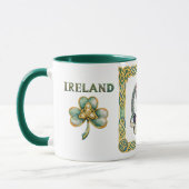Barrett Claddagh Irish Shield Mug (Gauche)