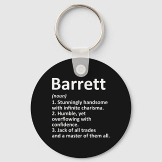 Barrett Definitie Gepersonaliseerde Naam Grappig Sleutelhanger