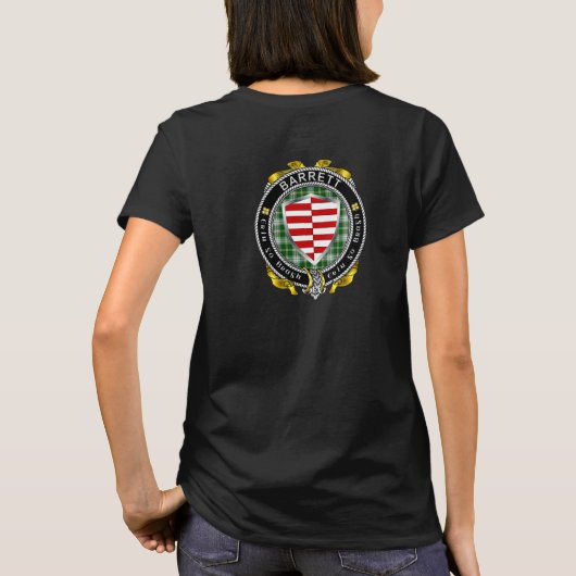 Barrett Irish Shield T-Shirt pour femmes (Dos)