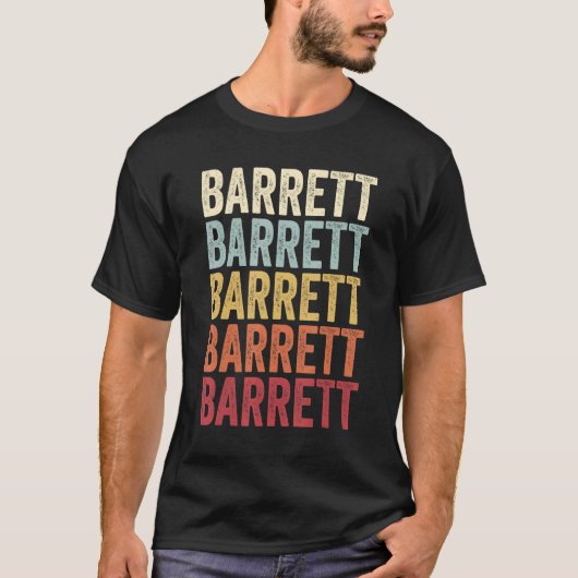 Barrett Texas Barrett TX Retro  Tekst T-shirt (Voorkant)