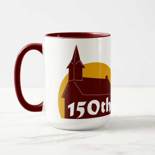 Barrett's Chapel 150th Anniversary Coffee Mug (Gauche)