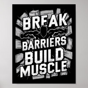 Barrières doorbreken1 poster