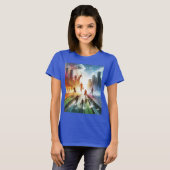 Barrières doorbreken, toekomst opbouwen t-shirt (Voorkant volledig)