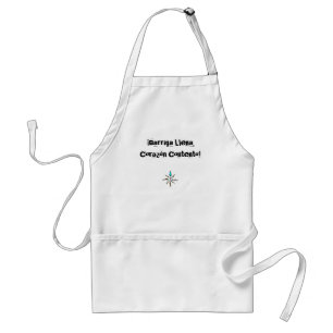 Barriga Llena, Corazón Contento Apron Standaard Schort