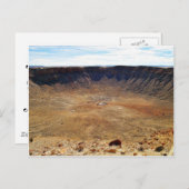 Barringer Meteorietkrater Briefkaart (Voorkant / Achterkant)