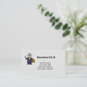 Barrister of Solicitor Visitekaartje (Staand voorkant)