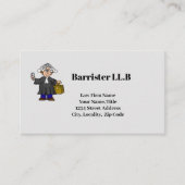 Barrister of Solicitor Visitekaartje (Voorkant)