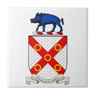 Barron Coat of Arms Tegeltje