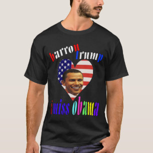 barron trump i miss obama t-shirt