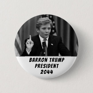 Barron Trump voor President Ronde Button 5,7 Cm