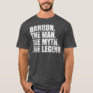 BarronBarron Achternaam Barron S T-shirt