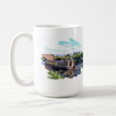 BARROWBOATS ROYAUME-UNI MUG DE CAFÉ (Gauche)