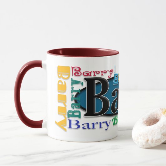 Barry Coffee Mok (Met donut)
