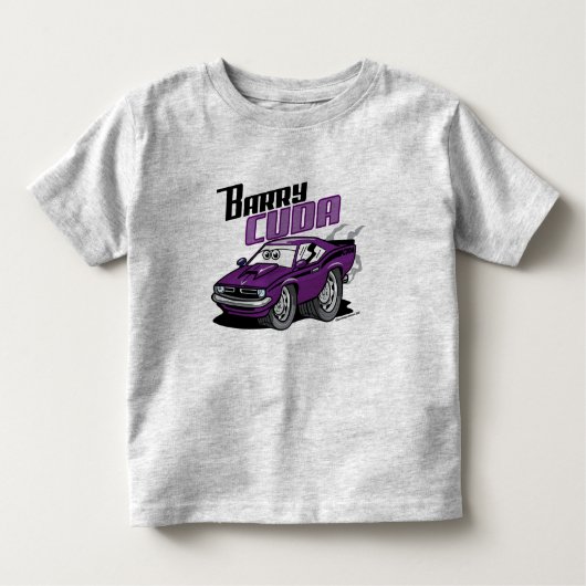 Barry Cuda Kinder T-Shirt (Voorkant)