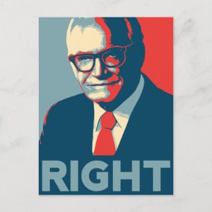 Barry Goldwater right Briefkaart