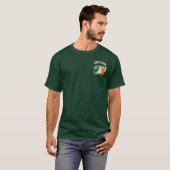Barry Irish Shield & Griffins Personalized T-shirt (Voorkant volledig)