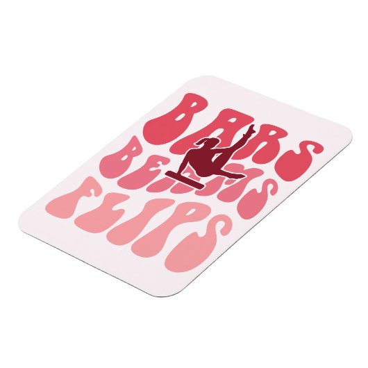 Bars, balken en flips - Gymnastiek Magneet (Linkerzijde)