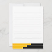 Bars Noir et Or Merci de la fête de Grad (Dos)