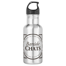 Barside Chats Podcast Symbol: Waterfles Waterfles